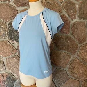 FILA retro design short sleeved woman’s athletic top.